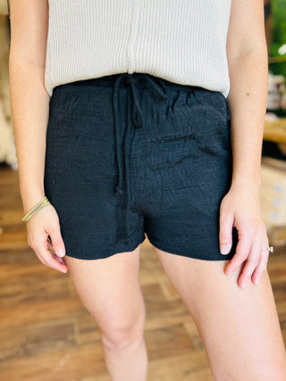 LINEN LEISURE SHORTS