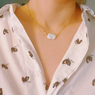 BAROQUE PEARL NECKLACE