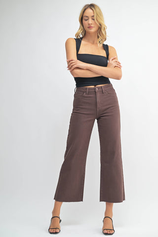 ESPRESSO WIDE LEG JEANS