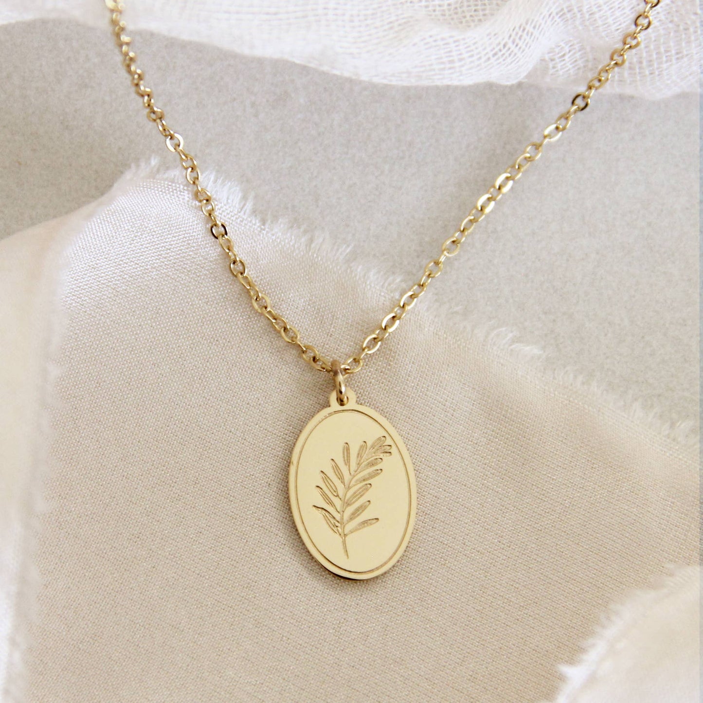 Olive Branch Peace Necklace, Promises of God, Cross Necklace