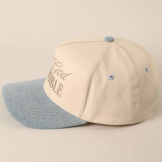 WITH GOD ALL THINGS ARE POSSIBLE CAP