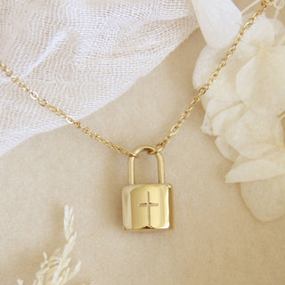 IN CHRIST LOCK NECKLACE