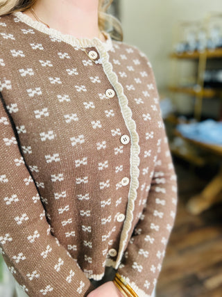 TEDDY BEAR CARDIGAN