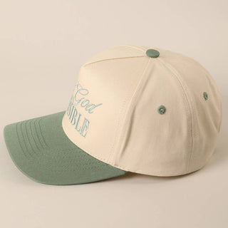 WITH GOD ALL THINGS ARE POSSIBLE CAP