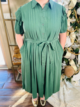 TINA TIE DRESS- PLUS