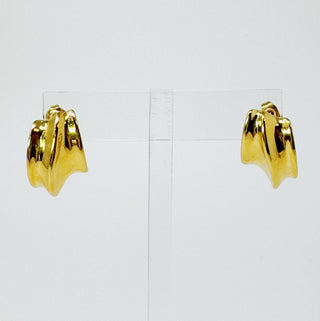 KELLY GOLD HOOP EARRINGS
