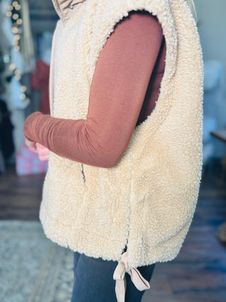 PLUSH SHERPA VEST