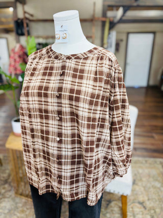 CESTNUT PLAID PLUS