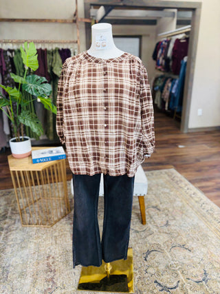CESTNUT PLAID PLUS