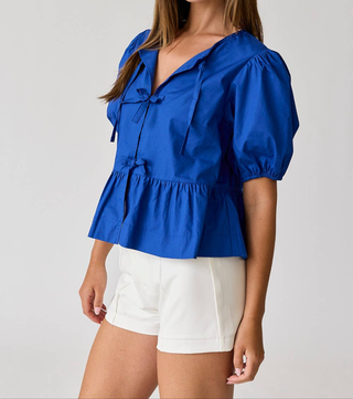 BOW TIE BLOUSE