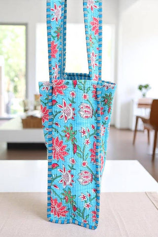 MAXINE FLORAL TOTE BAG
