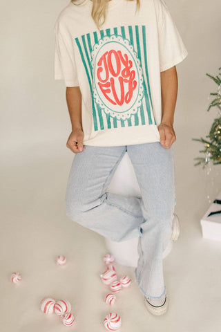 JOYFUL STRIPE | TEE