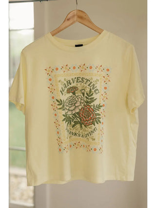 THANKS AND GIVING GRAPHIC TEE