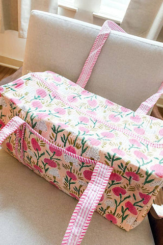 HARLEY PINK DUFFEL BAG
