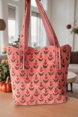CIDER BLOOM SCALLOPED TOTE *PREORDER*